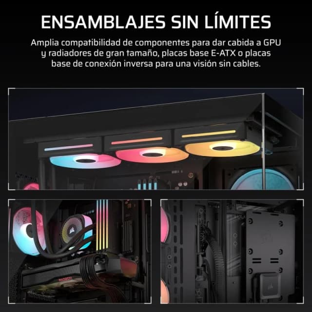Thumbnail 2 de Corsair 3500X LX-R RGB Vidrio Templado