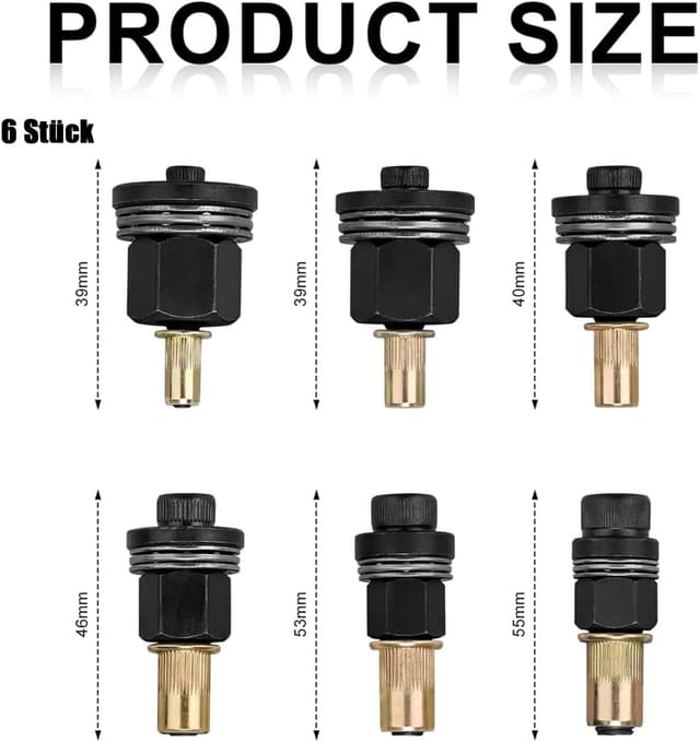 Thumbnail 2 de NUWIQ Nietmutternzange Set 6 Stück M3–M10