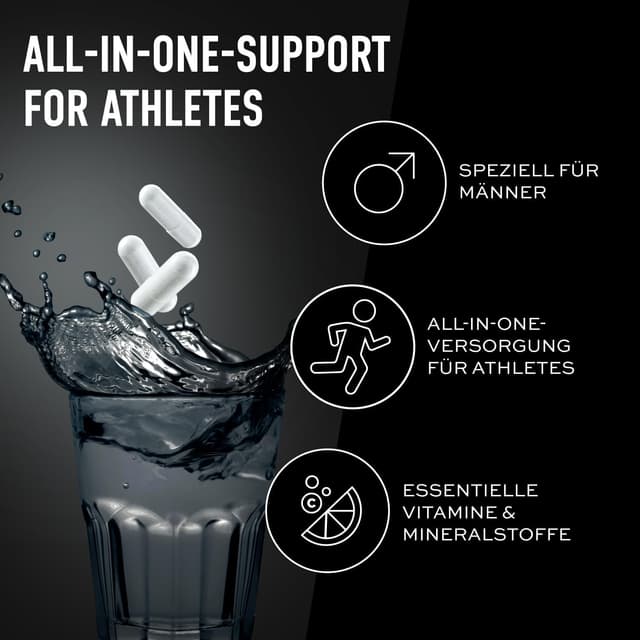 Detalle 2 de ESN Athlete Stack Men 2.0 210 Kapseln Nahrungsergänzungsmittel 💊