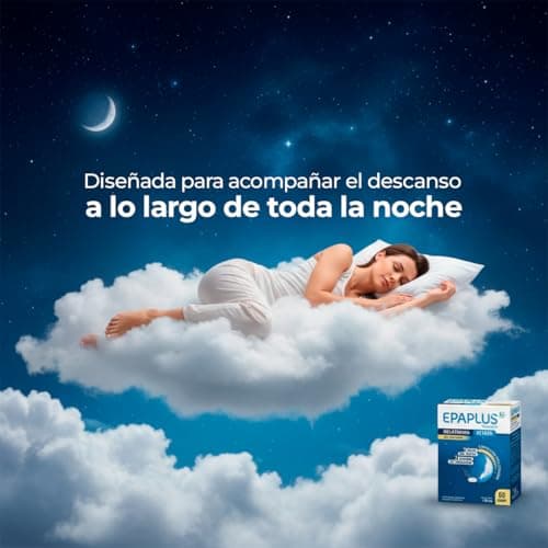Detalle 1 de EPAPLUS Sleepcare Melatonina Retard 8h