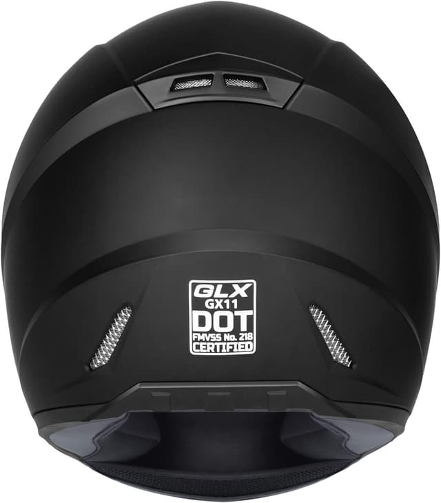 Thumbnail 3 de GLX GX11 Compact Helmet 7 vents 🏍