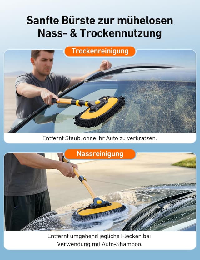 Thumbnail 6 de AstroAI 15°Curve Autowaschbürste