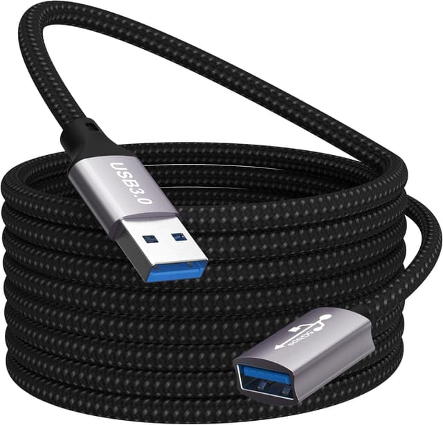 Detalle de lalasis USB 3.0 Verlängerungskabel 5 m (USB-A auf USB-A, bis 5 Gbit/s)