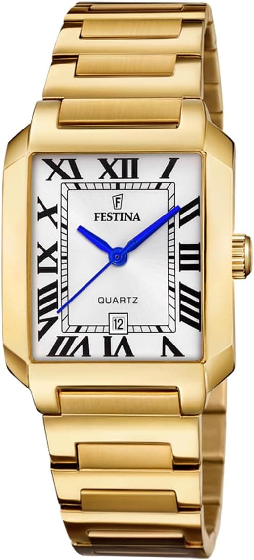 Detalle de Festina Montre Femme Analogique Acier Doré