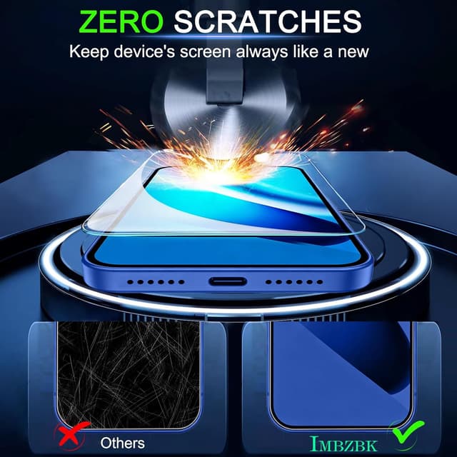 Thumbnail 3 de IMBZBK Displayschutz Pixel 10a 9H Militärstandard