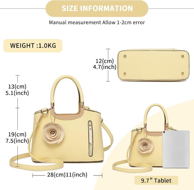 Thumbnail 1 de Miss Lulu Bolsos de Mujer 28 cm 🌸