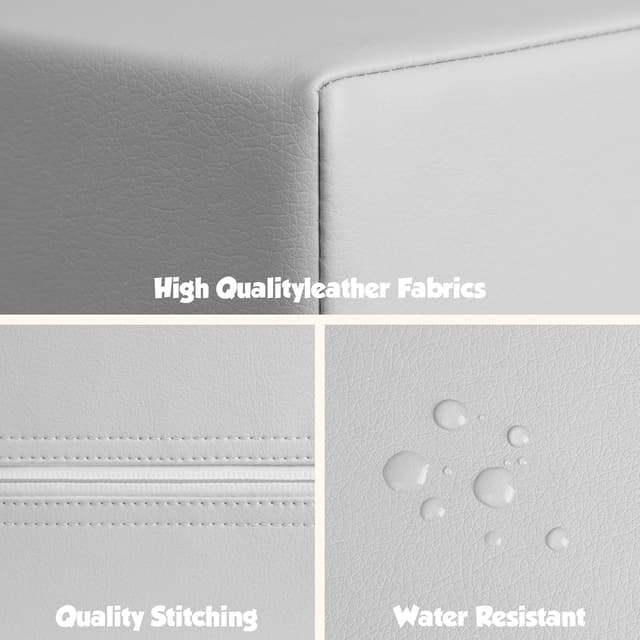 Detalle 2 de TODIBY 6-Piece Soft PU Leather Toddlers Climbing Toys Set (Indoor Climb & Crawl Play Gym)