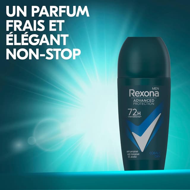 Thumbnail 4 de Rexona Men Cobalt Dry déodorant bille 72h 6x50ml