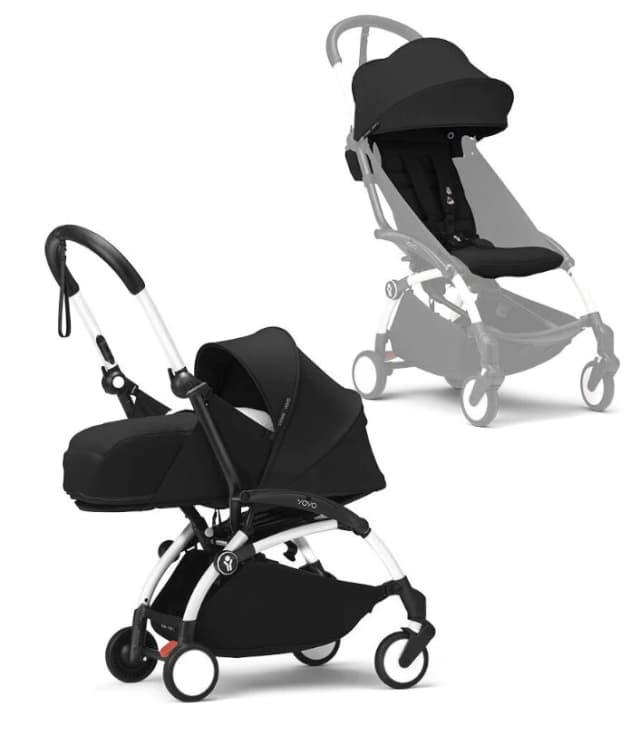 Detalle de Stokke YOYO³ Carro de bebé con pack recién nacido 👶