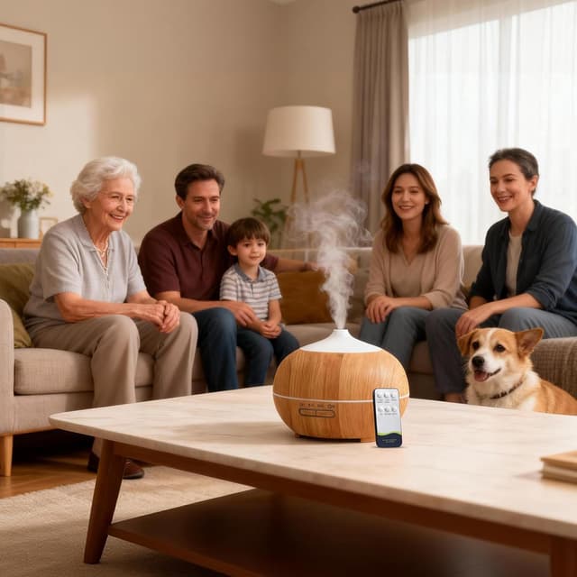 Thumbnail 6 de Aroma Diffuser 500ML Ultraschall für Schlafzimmer