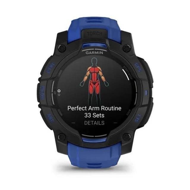 Thumbnail 1 de Garmin Instinct 3 GPS 45mm AMOLED Negro Azul