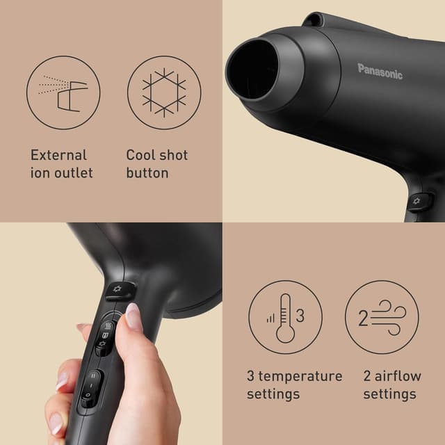 Thumbnail 4 de Panasonic EH-NE85-K825 Secador de Pelo Iónico ⚡ Rápido y Protegido