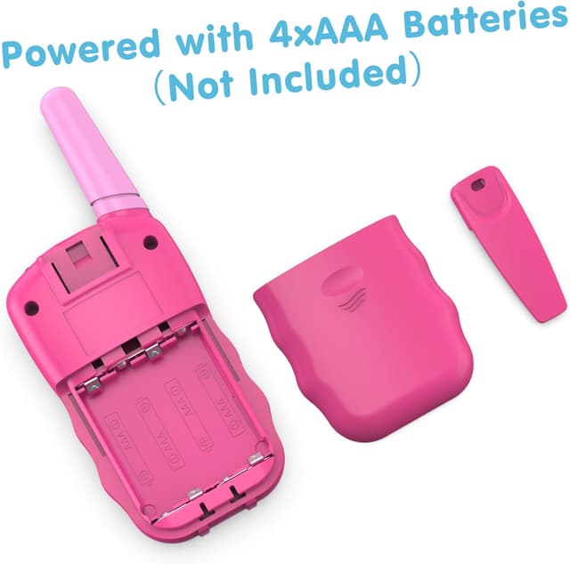 Detalle 2 de Kearui Walkie Talkie Kinderspielzeug 8 Kanäle