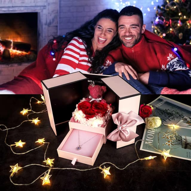 Thumbnail 6 de ADDWel Regalo San Valentino Rosa eterna 3🌹