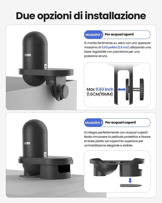 Thumbnail 4 de WOLMDS Mangiatoia Automatica Acquario 230 ml