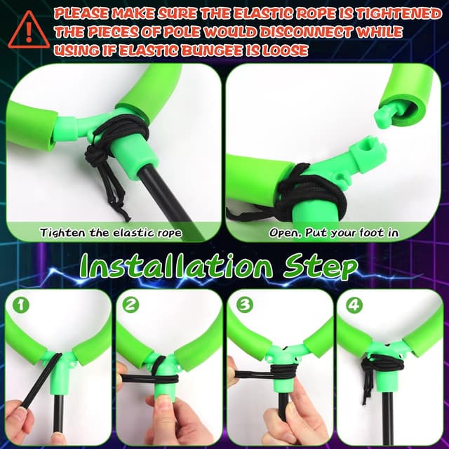 Thumbnail 1 de Jalunth Springring Fußkreisel Swing Wheel