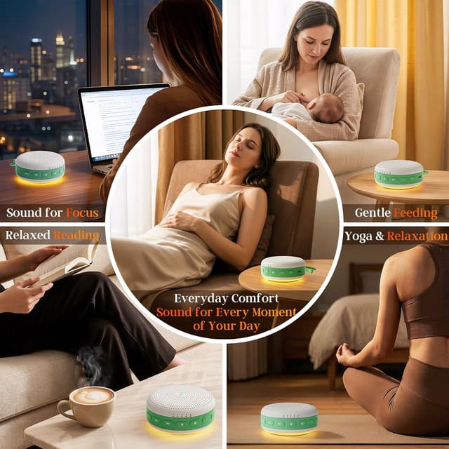 Detalle 2 de White Noise Machine 30 Soothing Sounds