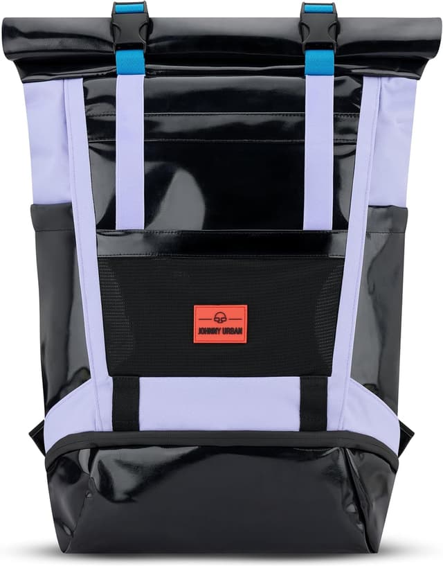 Detalle de Johnny Urban Ashton Zaino rolltop con porta PC 16" e scomparto scarpe, idrorepellente