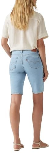 Detalle de Levi's Shaping Double Duty Short 26W, bermudas de trabajo