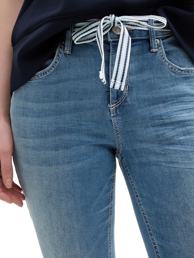 Detalle de Jeans donna TOM TAILOR 1045907 Alexa Slim Fit: elasticità e stile cinque tasche