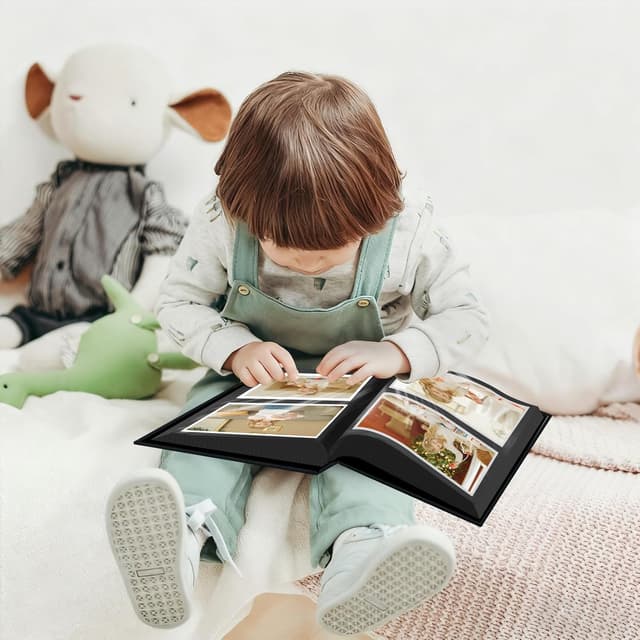 Detalle 2 de Popotop Photo Album 4x6 200-Pocket Linen Hardcover ๐