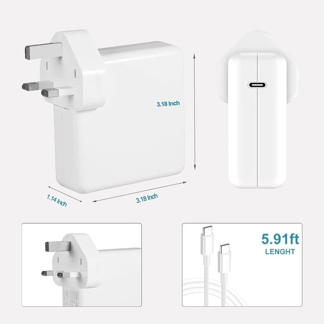 Detalle 1 de TT&C 96W USB-C fast charger