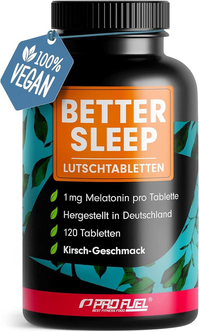 Detalle de BETTER SLEEP Melatonin Lutschtabletten Kirsch 120x