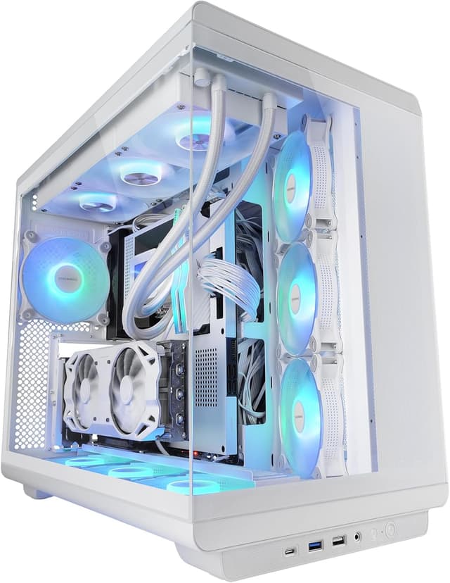 Thumbnail 6 de Mars Gaming MC-VORTEX (MicroATX) case gaming compatto con frontale mesh, vetro temperato e 3 ventole FRGB 120mm
