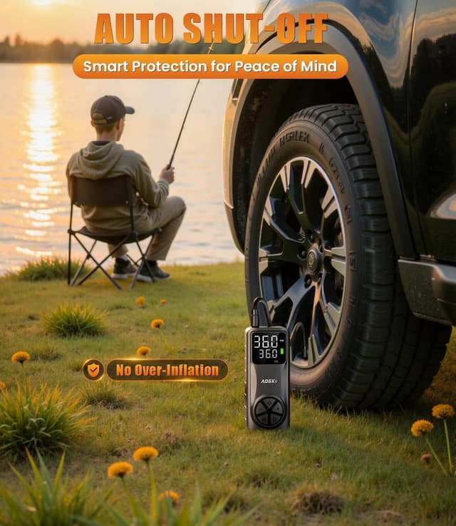 Thumbnail 5 de AOSKI 150PSI Portable Air Compressor