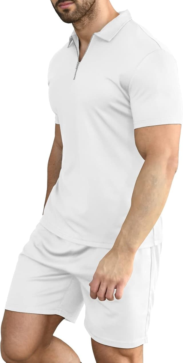 Detalle de KUYIGO 2-teiliges Poloshirt Set