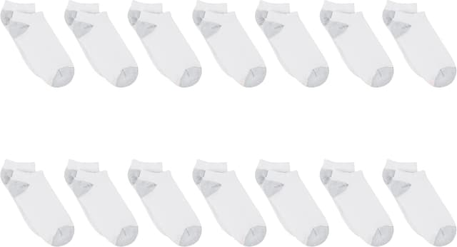 Detalle 2 de Hanes Women’s Cool Comfort No-Show Socks (14-Pack) with Moisture-Wicking Comfort
