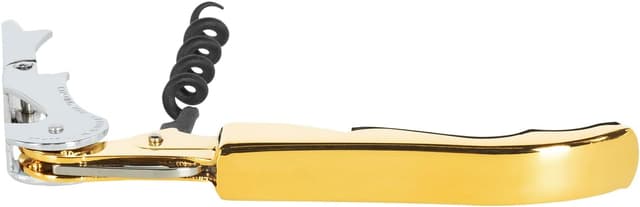 Detalle 2 de Pulltap's GENUINE Classic 500 Dorado 🥂 Sacacorchos profesional con doble palanca