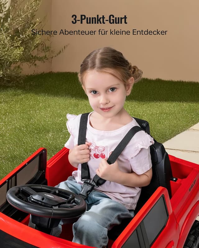 Detalle 2 de Outfunny Ford Shelby F-150 Kinder-Elektroauto 12V