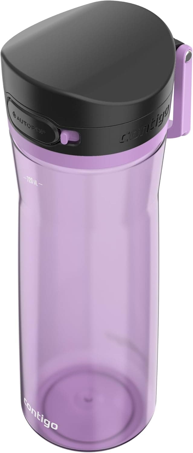 Detalle de Contigo Jackson Autopop BPA-free 720 ml leakproof water bottle (Pansy)