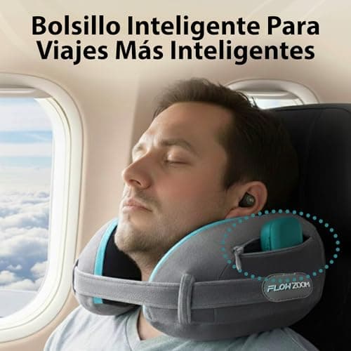 Thumbnail 7 de FLOWZOOM Dream Almohada de viaje Viscoelástica
