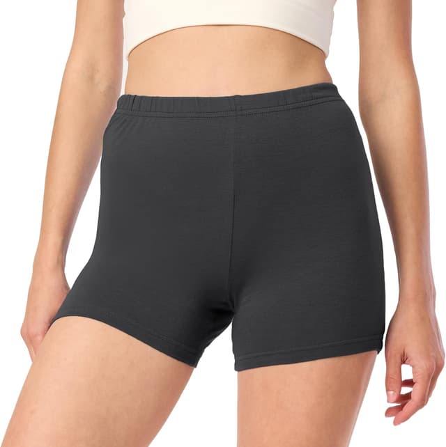 Detalle de Merry Style Pantaloncini palestra donna in viscosa – shorts sportivi aderenti per fitness, yoga e jogging (taglie XS–4XL)