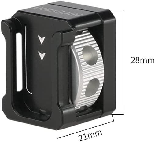 Thumbnail 4 de NICEYRIG Cold Shoe Clamp Mount Adapter 3/8"