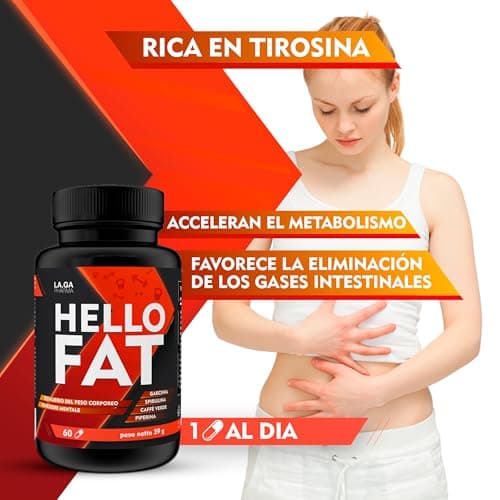 Thumbnail 4 de HELLO FAT Quemagrasas 60 pastillas