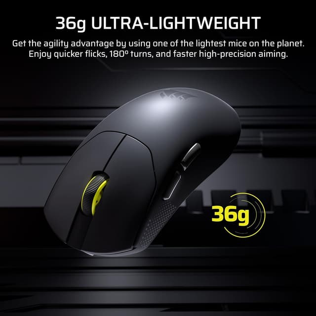Thumbnail 2 de Corsair SABRE v2 PRO Ultralight Wireless FPS Mouse