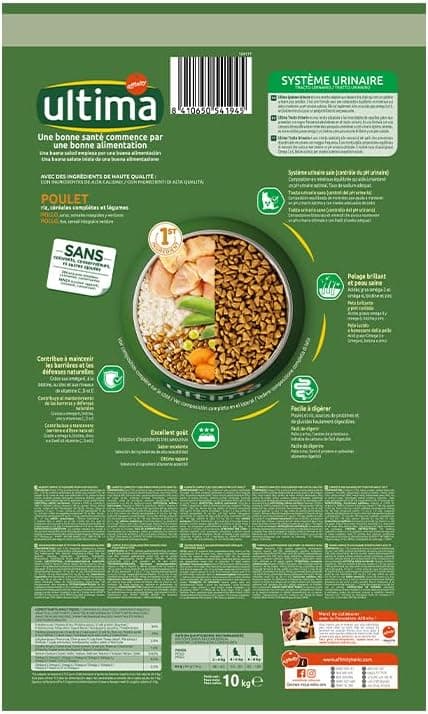 Detalle 2 de Ultima Tratto cibo secco 10 kg per gatti