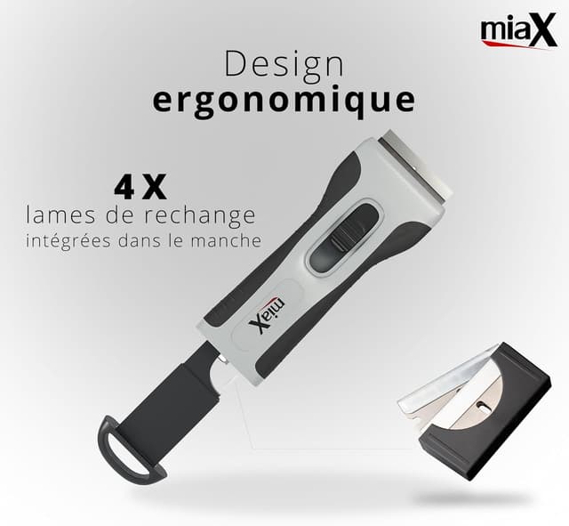 Thumbnail 3 de miaX Grattoir Plaque Vitrocéramique professionnel