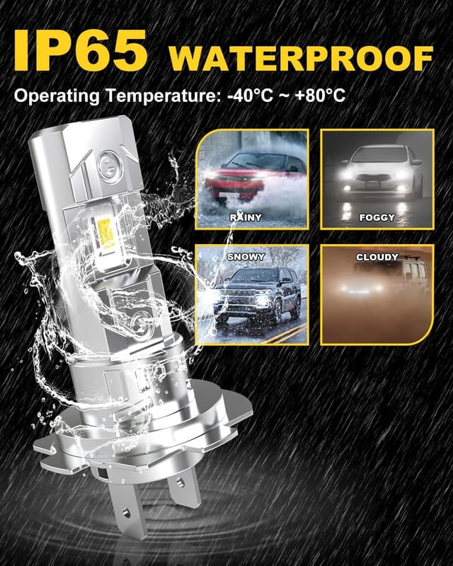 Thumbnail 6 de KATUR H7 LED Lampadine 6000K 26000LM