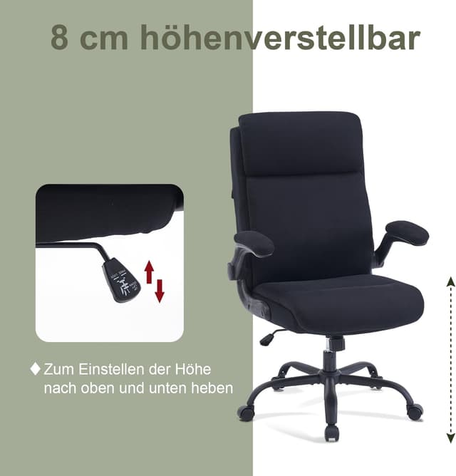 Thumbnail 5 de CASTLOVE Ergonomischer Bürostuhl 150 kg