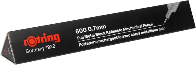 Thumbnail 6 de Rotring 600 matita meccanica HB 0,7 Nero