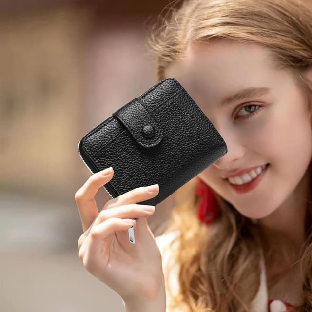 Thumbnail 5 de GAEKEAO Leather RFID Wallet 5 Slots