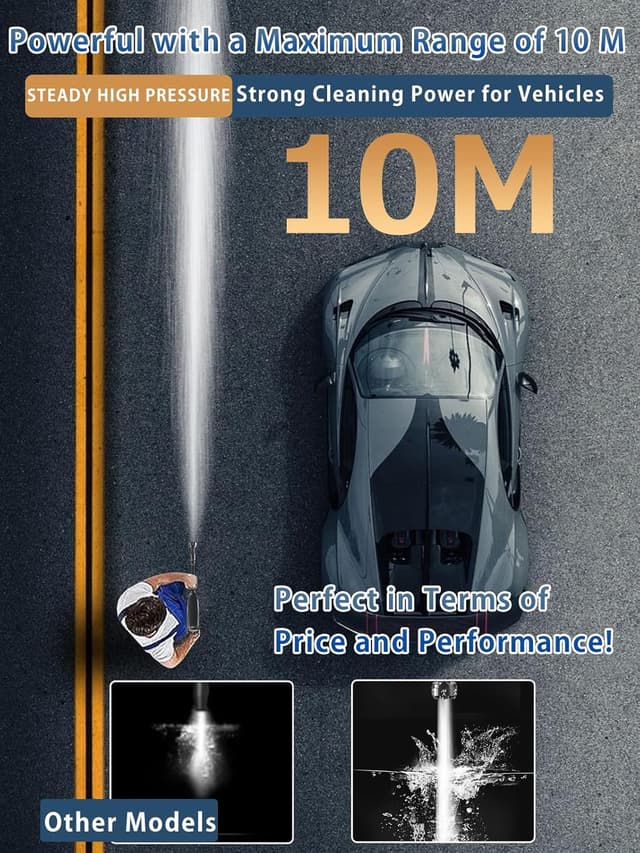 Thumbnail 2 de Portable Cordless Pressure Washer 1200 PSI — 2 Batteries