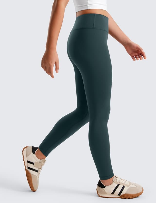 Detalle 2 de Leggings CRZ YOGA Ragazze Butterluxe a vita alta, lunghezza intera, tasca nascosta per danza, yoga e sport