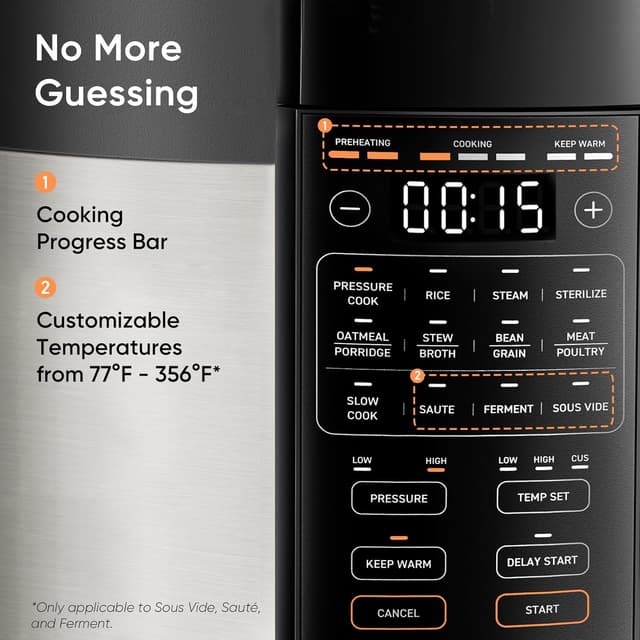 Thumbnail 5 de COSORI Pressure Cooker 6QT 🍲