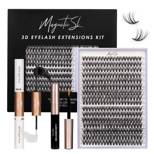 Detalle de Lash Clusters DIY Extensions Kit 320pcs