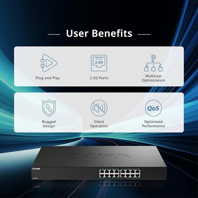 Thumbnail 6 de D-Link DMS-105 5‑Port 2,5G Switch 📡